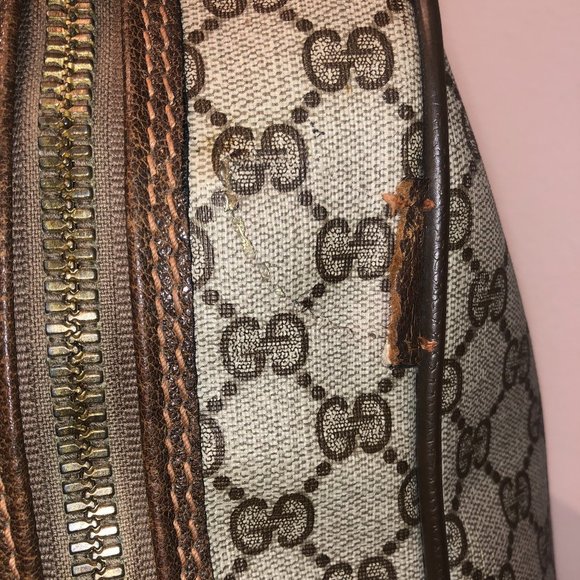 GUCCI Vintage Duffel Bag/ Suitcase - Picture 8 of 10